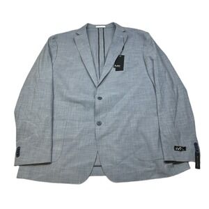 Michael Kors Sport Coat Mens 50L 40 Blue Modern Fit Stretch‎ Classic NEW